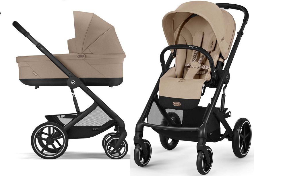 4w1 Cybex Balios S Lux 2.0 Almond Beige z Cloud G i baza G