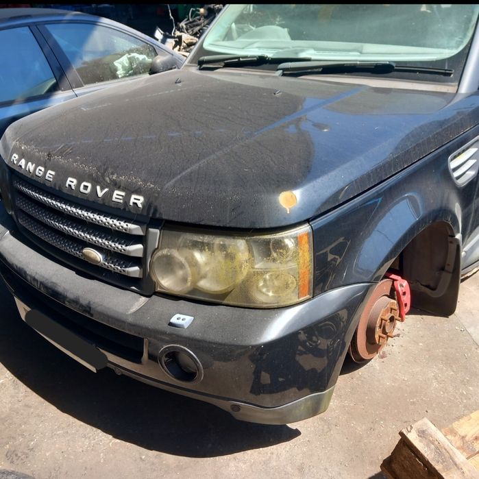Frente completa sem airbags range rover sport