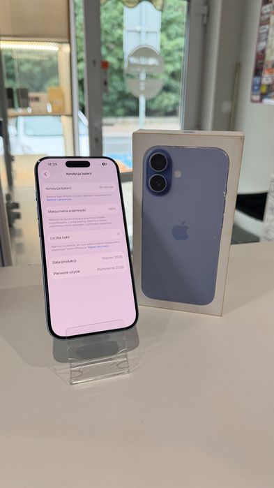 Telefon iPhone 17 256 GB 100% Leszno Dworcowa Gwarancja Apple 10.2027