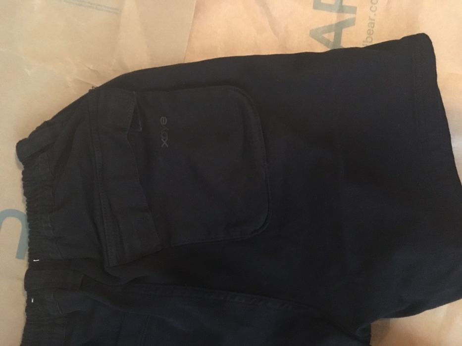 Bermudy oversize relax fit XDYE Pull And Bear męskie