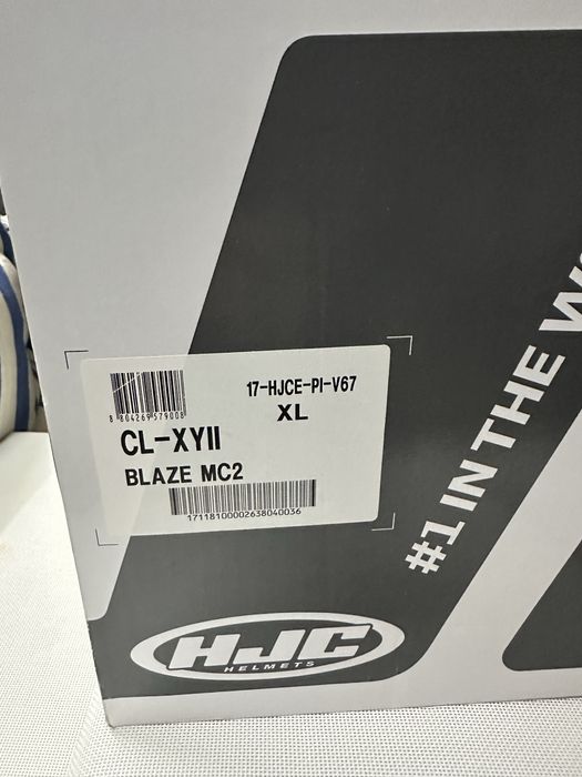 Capacete de cross para criança como novo - XL