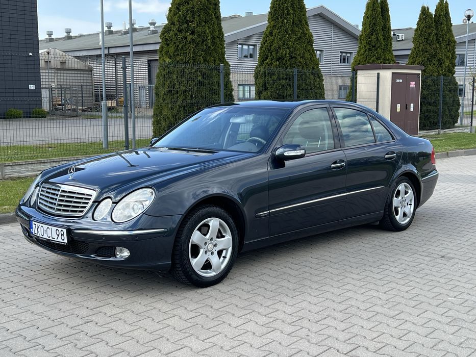 Mercedes E-Klasa W211 E240 2.6 V6 (170 KM) + GAZ#Bez rdzy#Bardzo zadbany#100% Sprawny#