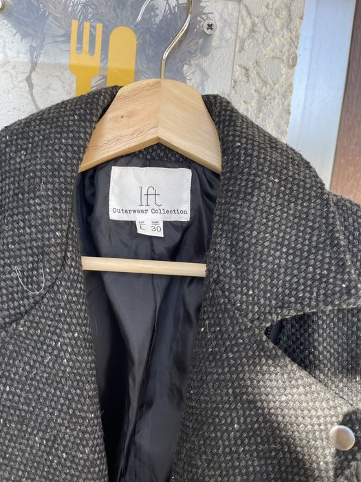 Casaco lefties fazenda com pele sintetica tamanho L