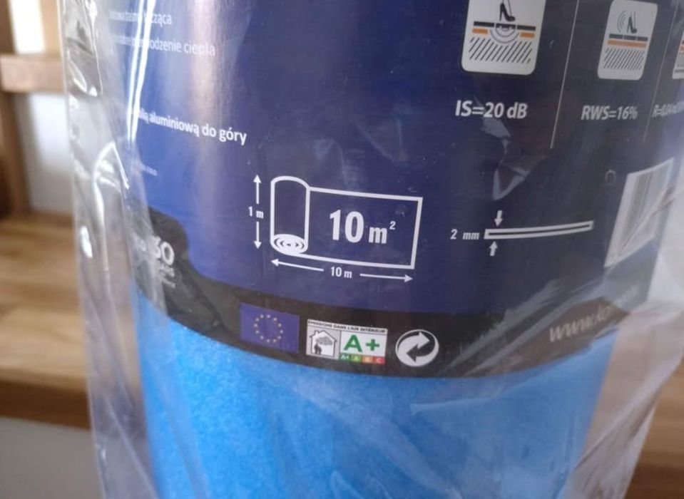 Podkład pod panele 2mm / 10m2