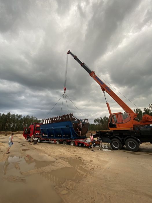 Послуги автокрана, маніпулятора,екскаватора