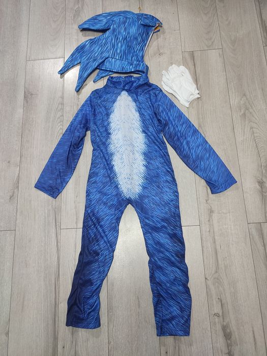 Дитячий костюм Сонік на 3-4, 5-6, 7-8, 9-10 років