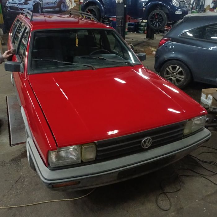 Volkswagen Passat B2 1985 | Klasyk | Cały w Oryginale | Czerwony