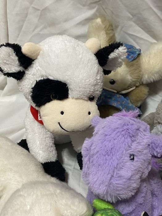 Лот 14 шт цена ща все мягкие  игрушки  игрушка мягкая