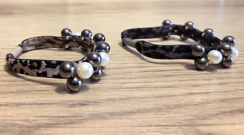 Komplet gumek do włosów w Panterkę