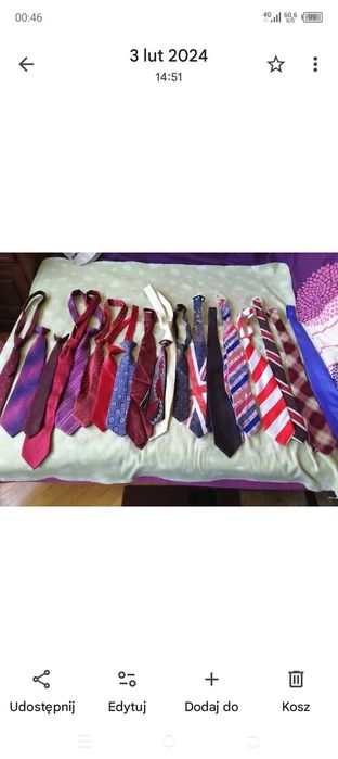 Sprzedam krawaty różne kolory