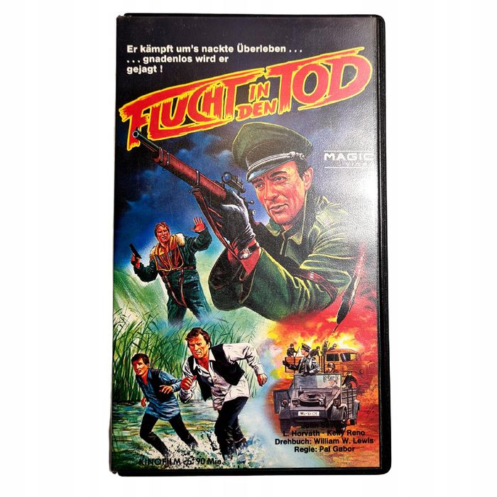 Flucht In Den Tod Wydanie Niemieckie Film Kaseta Video Vhs