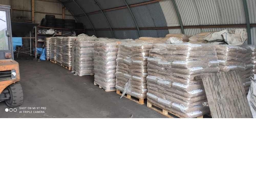 Pellet pelet opałowy 6mm, jasny, wysokokaloryczny, certyfikat A1.