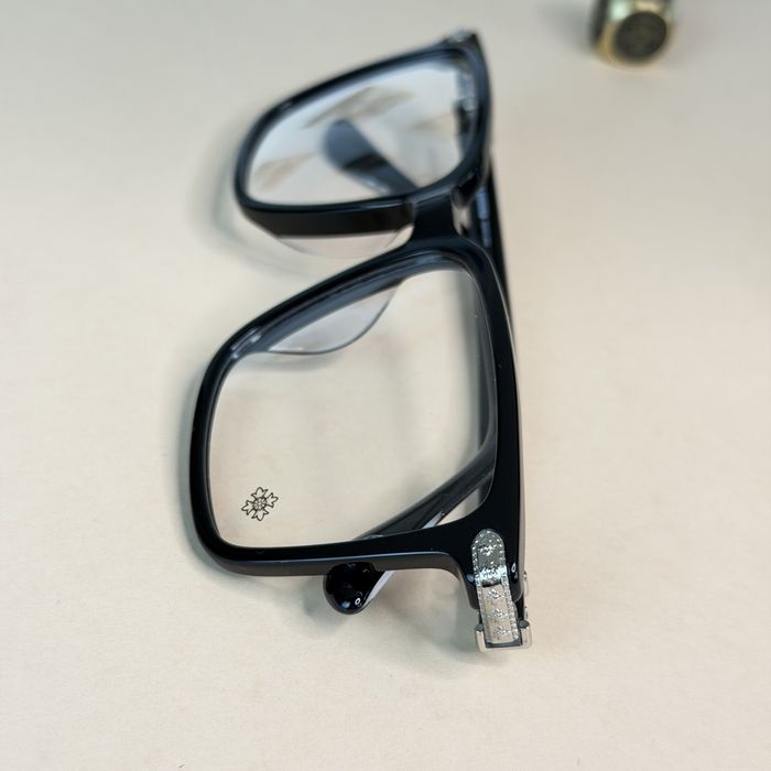 Okulary oprawki zerówki unisex nerdy czarne acetat tytan ETE
