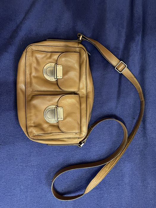 Шкіряна сумка Fossil