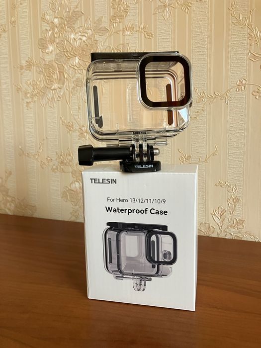 Захисний кейс Telesin для GoPro 13/12/11/10/9 Аквабокс. Чохол. Бокс