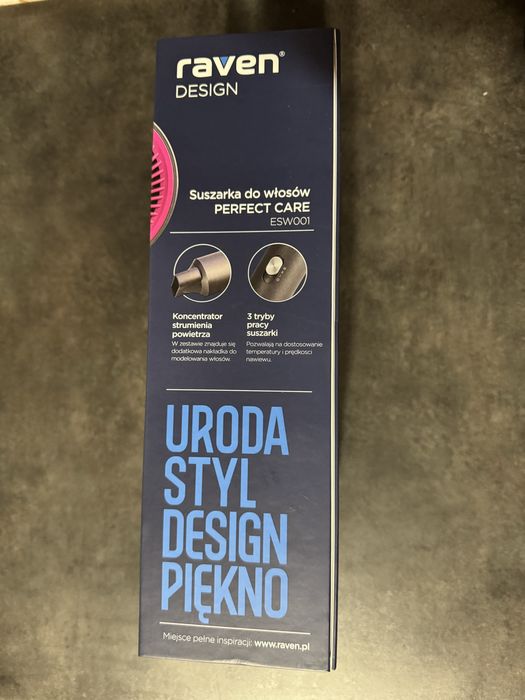 Suszarka z jonizacją RAVEN