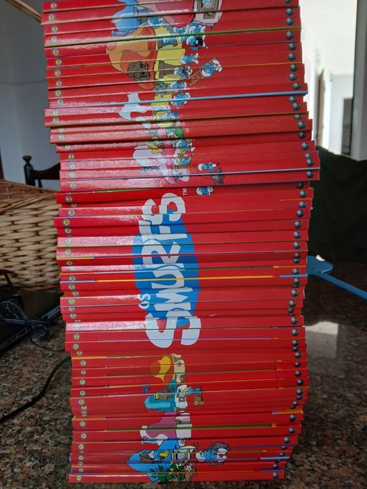 Coleção dos smurfs