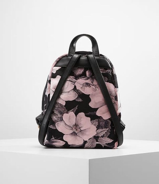 Plecak New Look Vanessa Floral Pink, mini róż