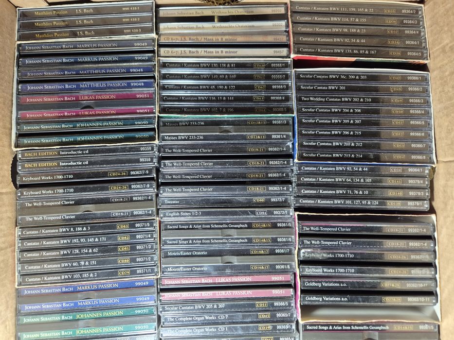 CD Бах Бетховен Шопен Брамс Гайдн Берліоз Моцарт Шуберт Ліст класика