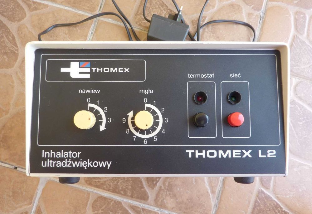 inhalator ultradźwiękowy THOMEX L-2 - 230V / 50 Hz / 300 W - 1989r.