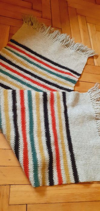 Kilim chodniczek wełniany w paseczki