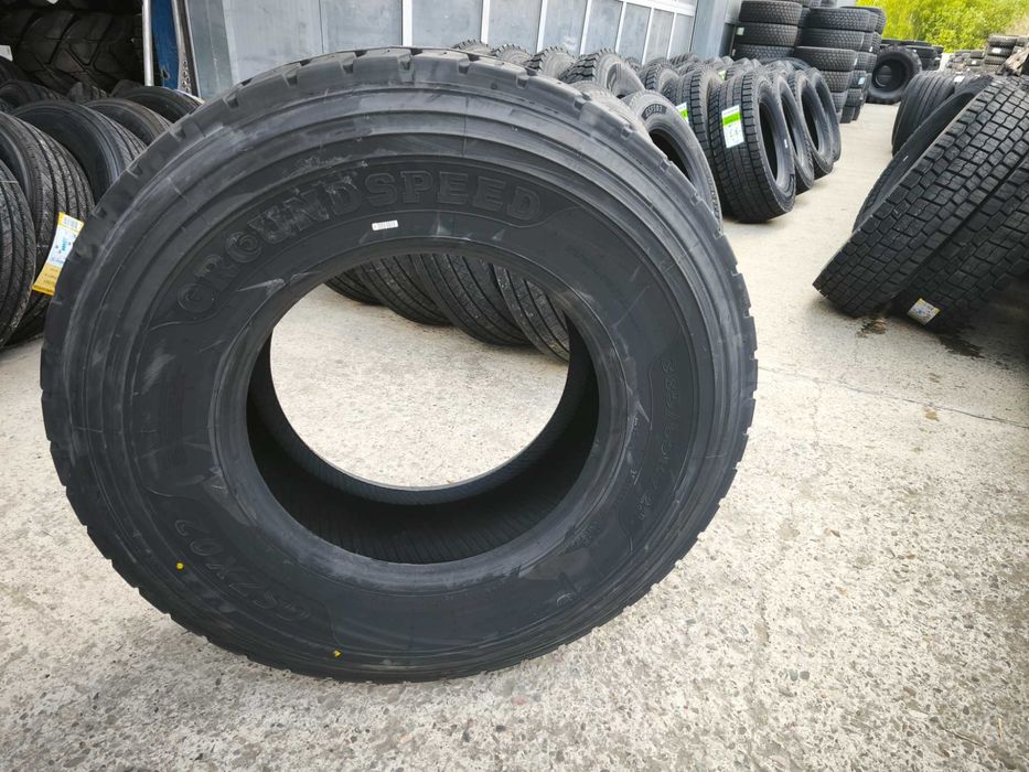 NOWE, budowlane opony 385/65R22.5 Groundspeed - 5 ton - cena BRUTTO