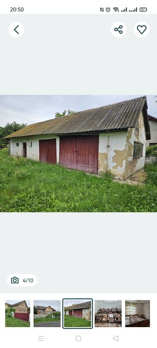 Продається будинок + 25 соток землі с. Віжомля Яворівського району