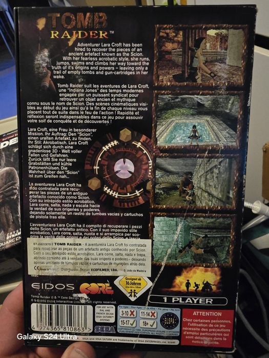 Tomb raider sega saturn