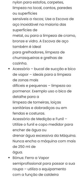 Vendo maquina de limpeza Aspiretta Titano