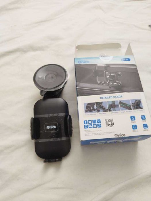 Suporte de Telemóvel para Carro com Ventosa Forte