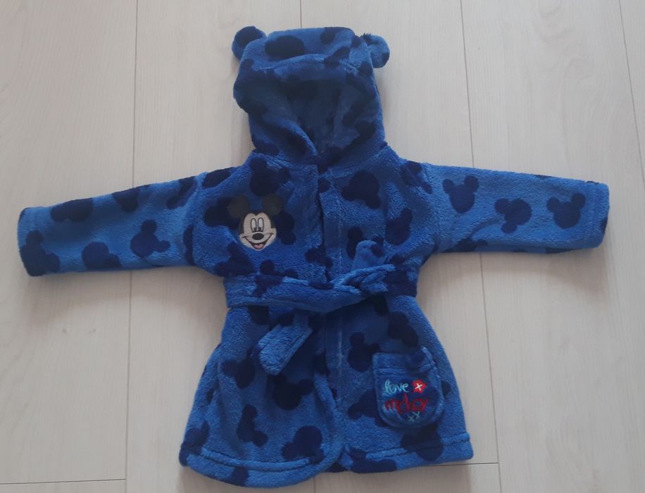 Polarowy szlafrok myszka Mickey
