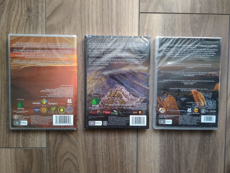 Seria płyt DVD Life of a mountain by Terry Abraham BBC