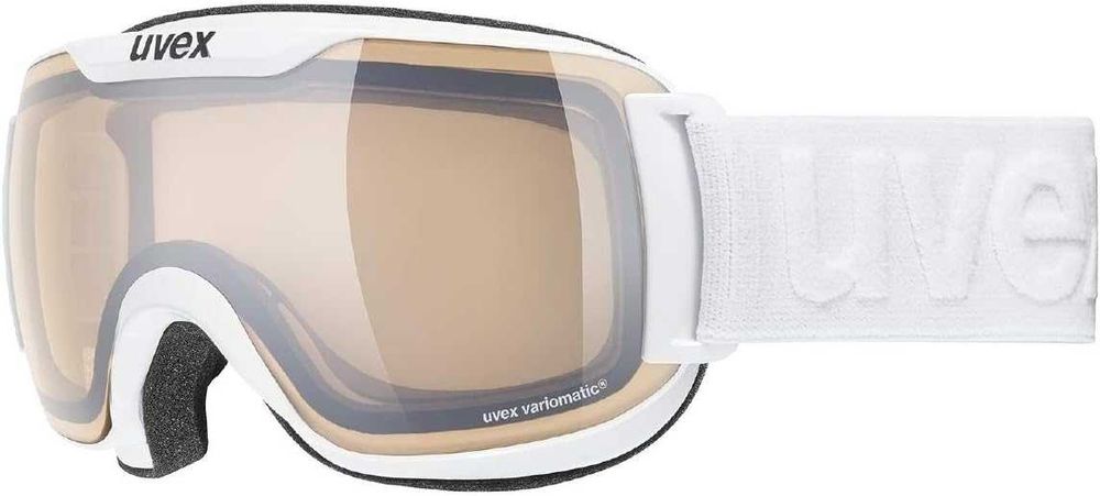 Gogle narciarskie Uvex Downhill 2000 V White Matt Mirror Silver S1-3