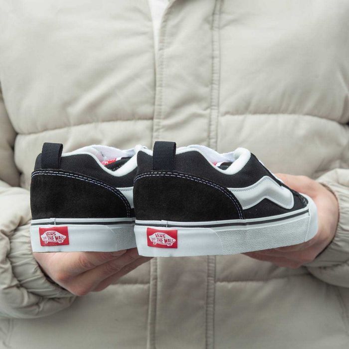Кеди Vans KNU Skool Black White 36-45 (Оплата при отриманні)