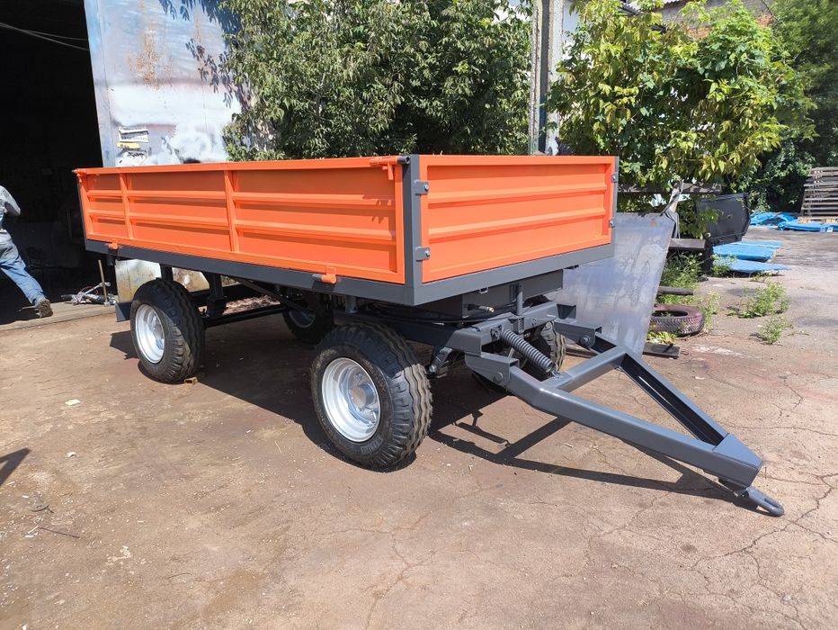Двухосний причіп до мінітрактора