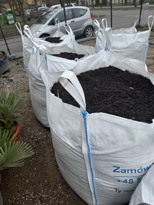 KOMPOST na grządki rabaty PH 6.0 do 7.0 wraz z transportem w big bag