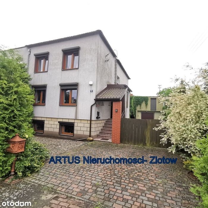 Dom z dużą piwnicą i garaż- Złotów