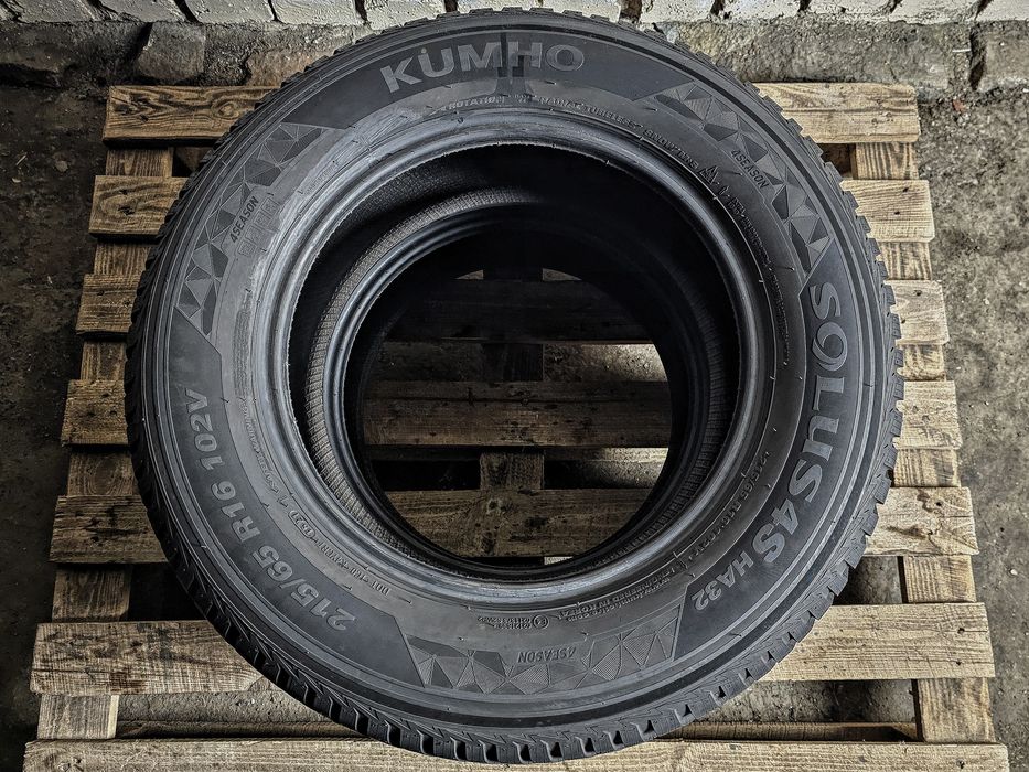 Пара 215/65r16 Kumho | 7.5mm | Korea | Преміум всесезонні шини | 2шт