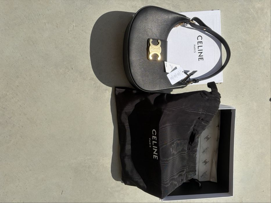 Celine Ava Triomphe Leather