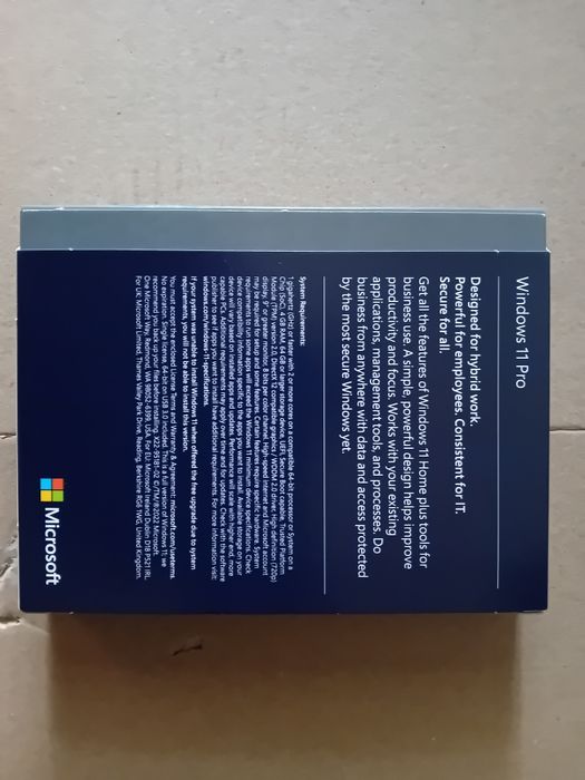 Windows 11 Pro BOX USB EN PL nowy legalny