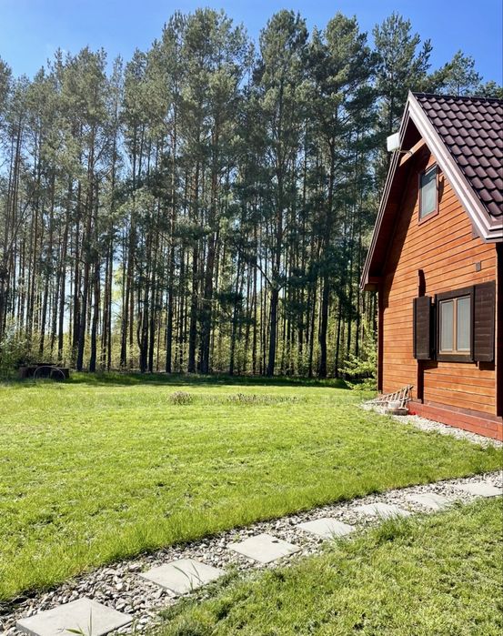 Dom drewniany 75 m² | 12 arów działki | 100 km od Warszawy | Dzbadzek