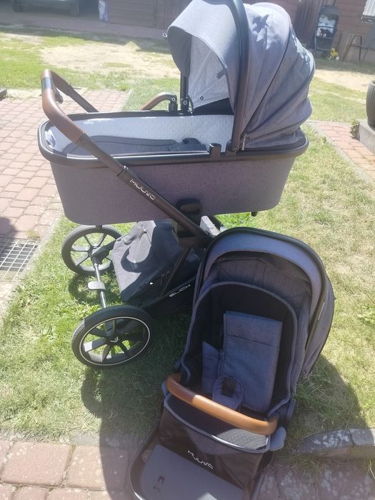 Wózek Muuvo slick 2in1 wózek spacerowy + gondola dwukierunkowy