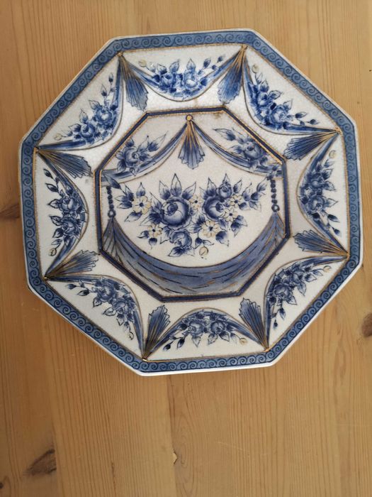 Prato decorativo octogonal