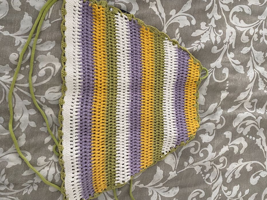 top com costas cruzado zara