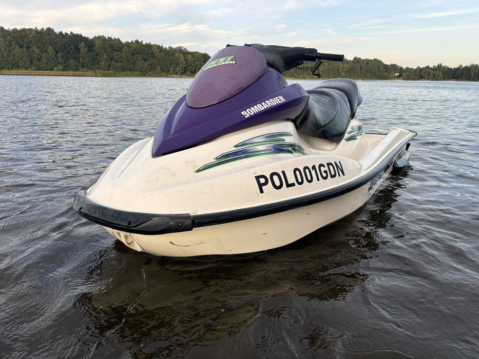 Skuter wodny Sea-Doo bombardier GTI 3-osobowy zarejestrowany