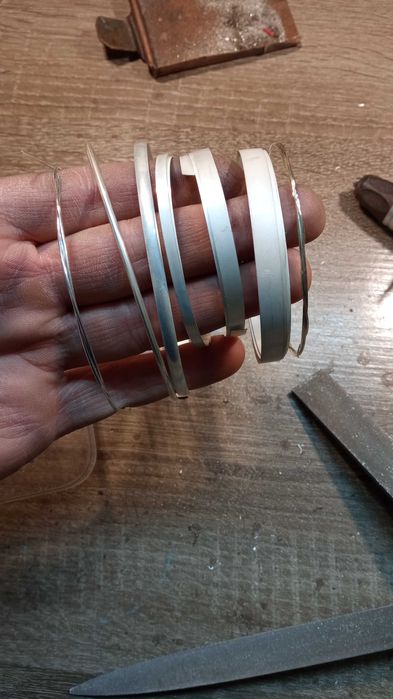 Проволока из серебра 925пробы для цепей и рукоделия