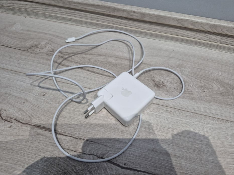 Oryginalny zasilacz ładowarka APPLE 87W sprawna USB C