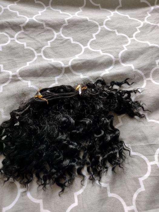 Włosy sztuczne  dwa razy plus dodatek