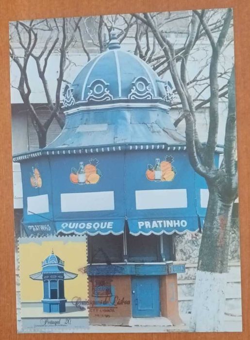 Postal Quiosques de Lisboa - Portugal