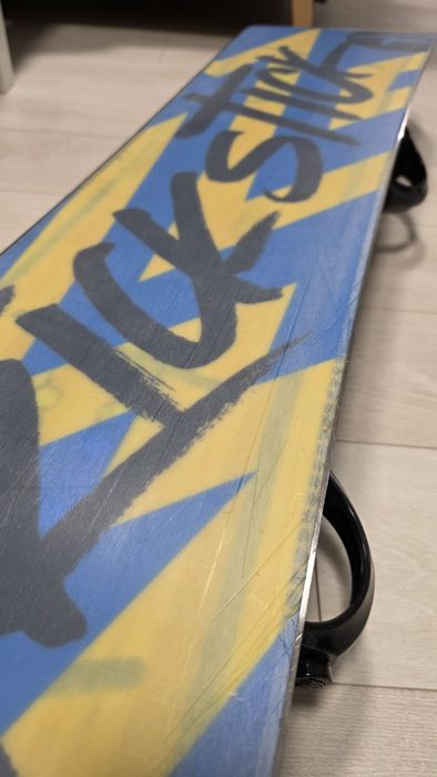 Komplet snowboardowy Trickstick 154cm + wiazania K2